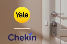 Vereinfache die Verwaltung deiner Mietobjekte dank der neuen Partnerschaft zwischen Yale und Chekin